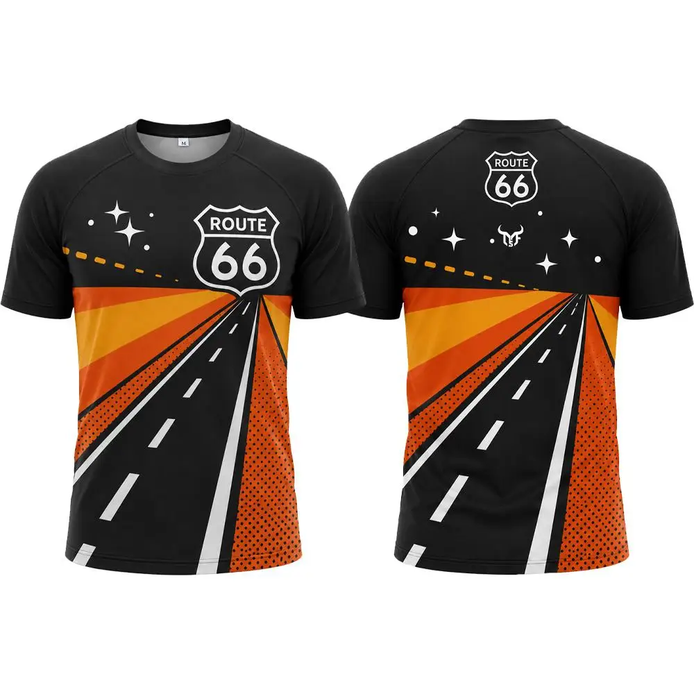 Футболка Route 66 Centennial для мужчин и женщин, винтажная футболка с графическим рисунком, ретро-футболка для велоспорта, путешествий и приключений, повседневная летняя футболка с круглым вырезом (art.: 3920dbeda65ed) - 3920dbeda65ed