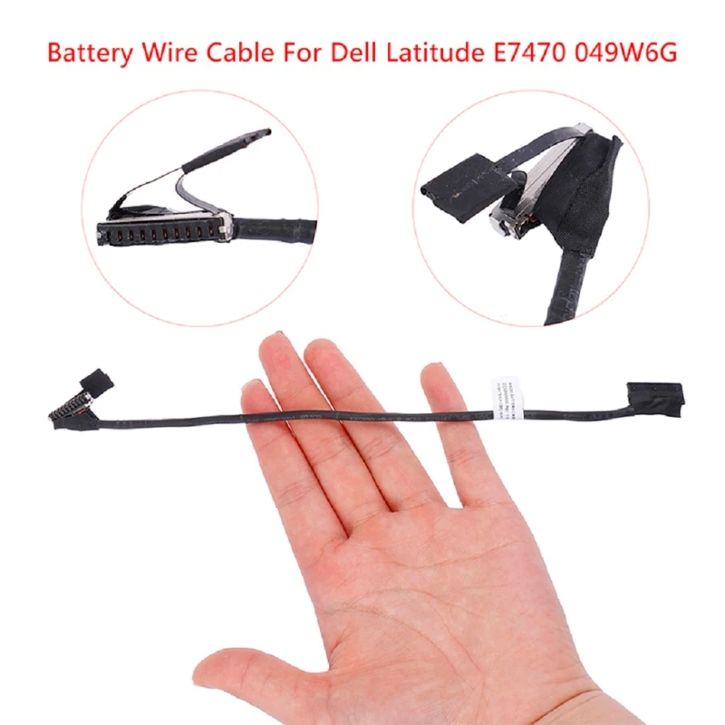 

Кабель для аккумулятора телефон совместим с Dell Latitude E7270 E7470 049W6G DC020029500 стабильный источник питания