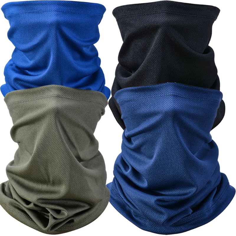 

Winter Neck Warmer Gaiter Bandana Mask Tube Scarf Fleece Half Face Cover Sports Thermal Ski Hunting Cycling Snowboard Men Women