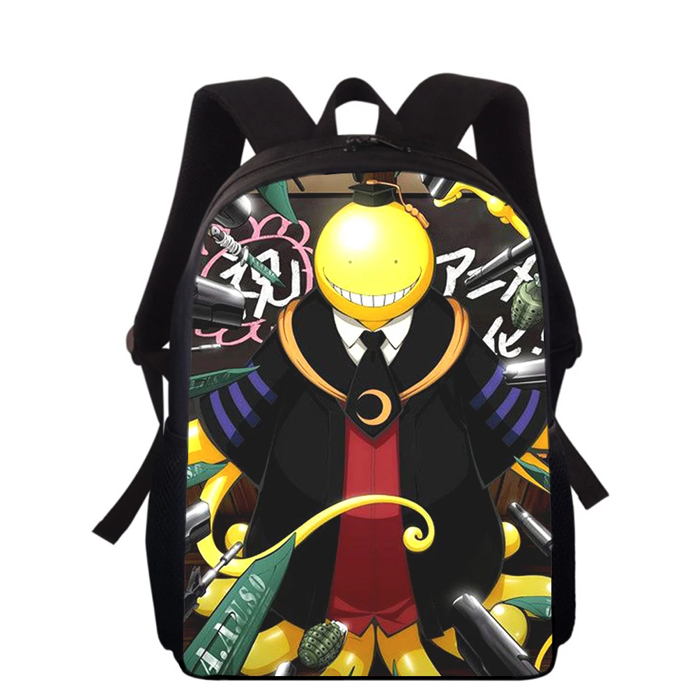 Assassination Classroom 15” 3D Print Kids Backpack Primary School Bags for Boys Girls Back Pack Students School Book Bags