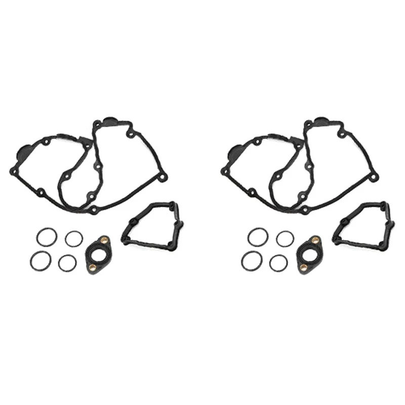 

2X Valve Cover Gasket Set For -BMW E87 120I E46 318I E90 320I X3 N46 N42 11120032224 11120028033