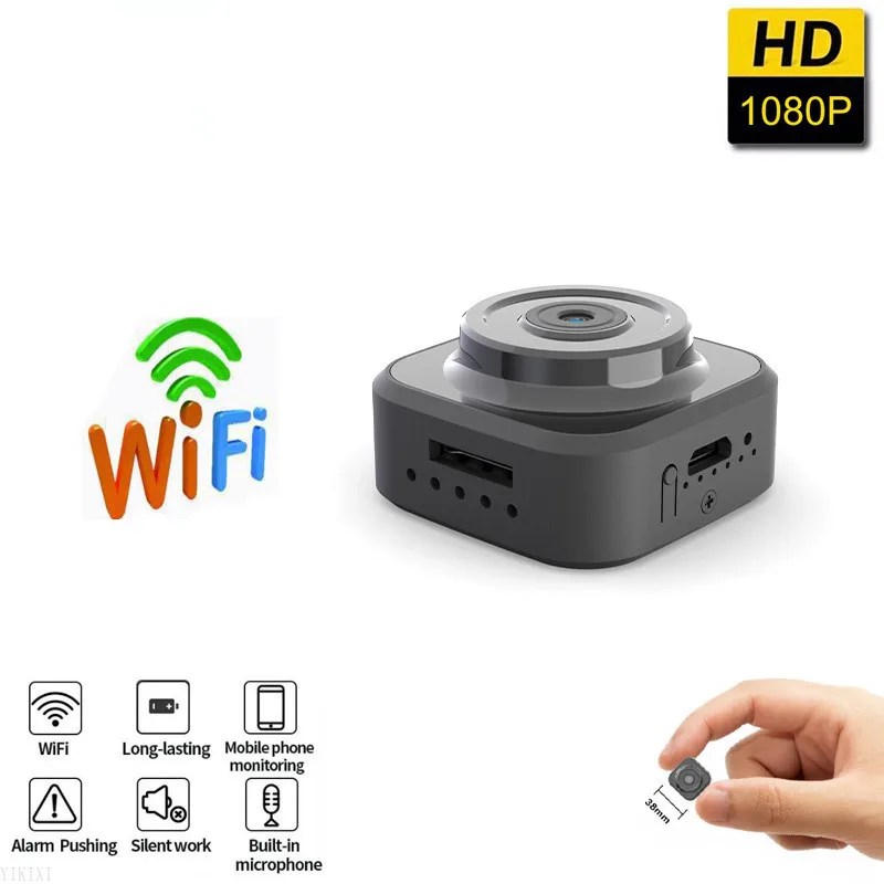 

Беспроводная Wi-Fi ip-камера HD1080P мини секретная камера ночного видения Видеокамера с датчиком движения Домашняя безопасность Удаленный просм...