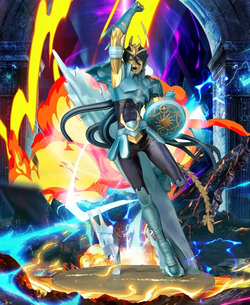 

30 см сказочная Ткань Миф Ex медные украшения ФЕНИКС Ikki Pegasus Seiya Draco в наличии Оригинальные декоративные фигурки модель подарочная коробка