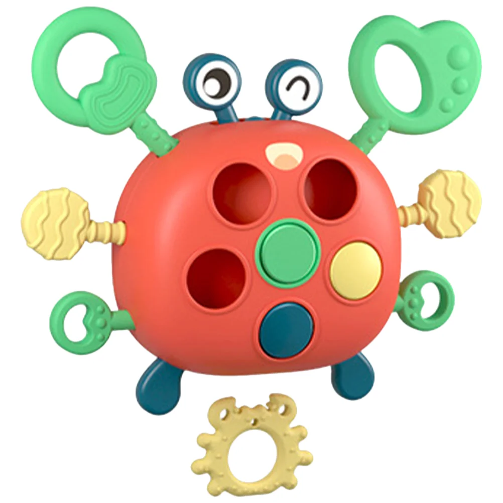 

Cartoon Crab Pull String Interactive Toy Baby Sensory Toy Early Educational Toy