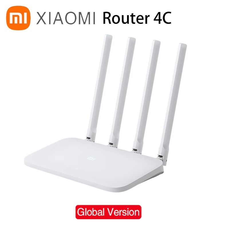 

Роутер Xiaomi 4C, 300 Мбит/с, 2,4 ГГц, Wi-Fi, 4 антенны