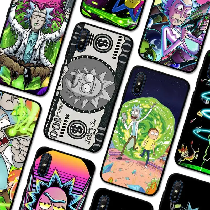 

Morts Anime R-Ricks Phone Case for Redmi 5 6 7 8 9 A 5plus K20 4X S2 GO 6 K30 pro