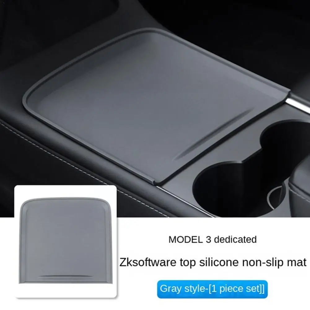 

Central Control Silicone Pad Suitable For Anti-skid Push-pull Protective Film Auto Interior Parts Black Color F5n8