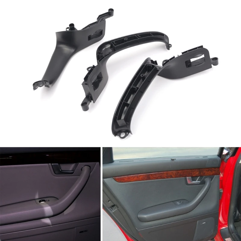 

Front Rear Left Right Door Pull Handle for A4B6 B7 02-08 Car Interior Door Handle Trim 8E0868393A Replacement Accessory