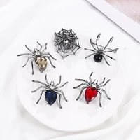spider series brooch womens anti glare simple corsage insect temperament coat accessories collar pin