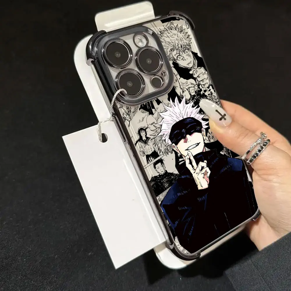 Фото Чехол для телефона с изображением аниме Jujutsu Kaisen для Xiaomi 17T 15T 14T Pro, Poco X6 X7 F5 F7 F8 Ultra M7 M8 X8 Pro Max, защитный чехол №3