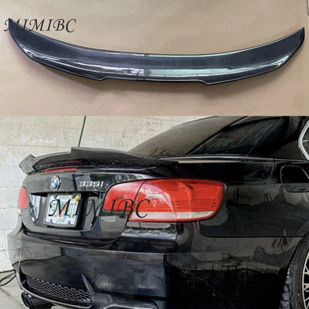 Фото Задний спойлер (антикрыло) PSM Style из карбона для BMW 3 серии E93 и E93 M3 кабриолет, 2006-2013, FRP, кованый карбон №1