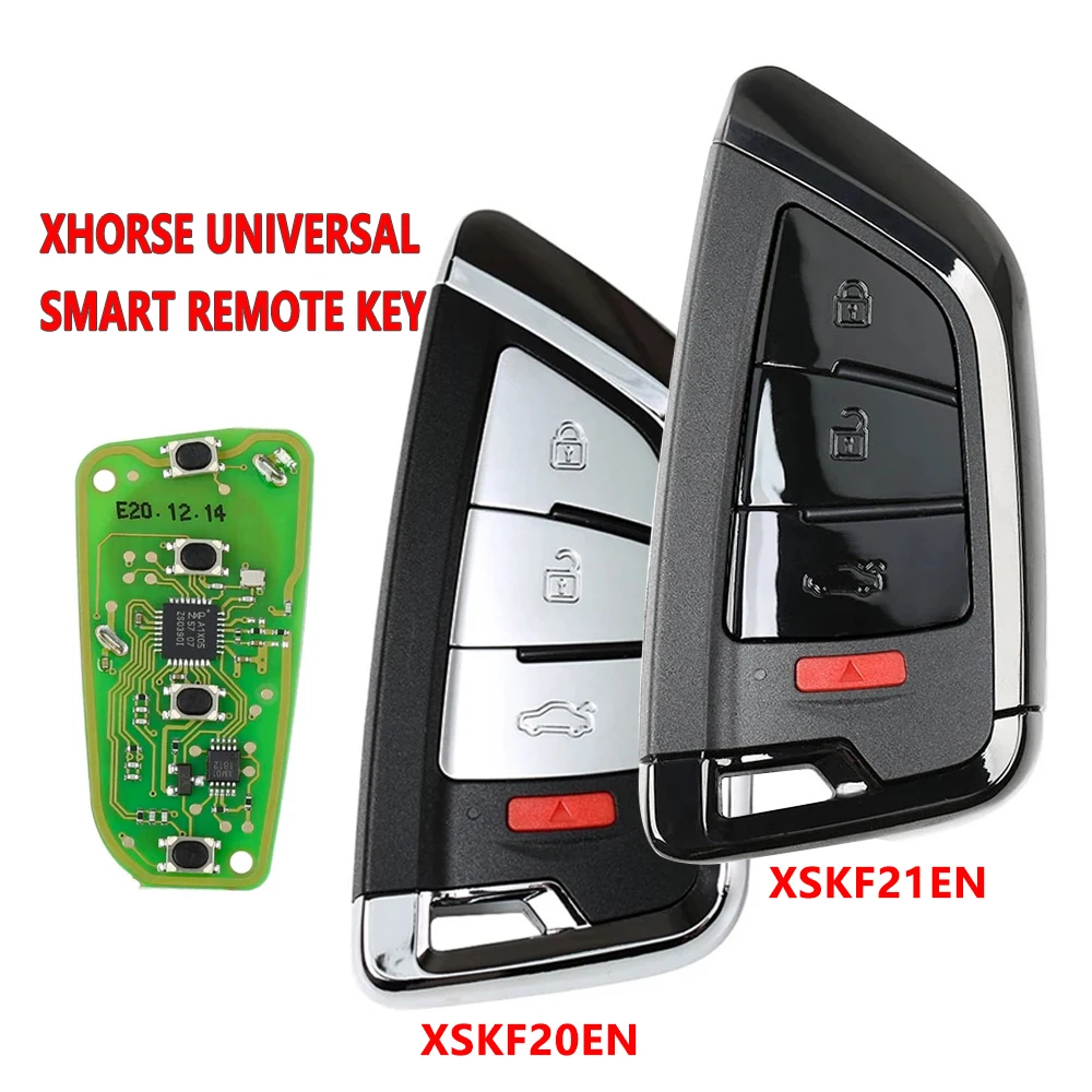 

Универсальный смарт-ключ Xhorse XSKF20EN XSKF21EN 4B без ключа с функцией приближения для VVDI ключевой инструмент VVDI мини-ключ инструмент VVDI2