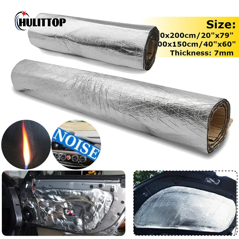 

Алюминиевые коврики для автомобиля, 7 мм, 100x150 см