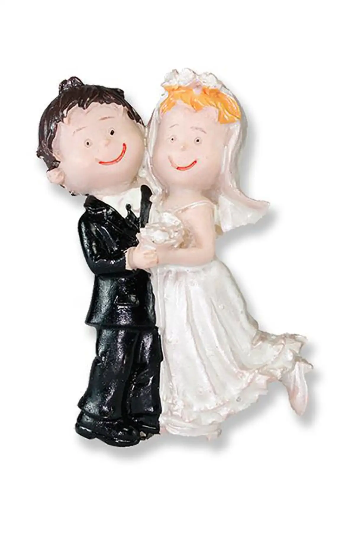 

Happy adm12 Pcs Pillar Outdoor bride And Groom Figurine wedding bride mariage henna