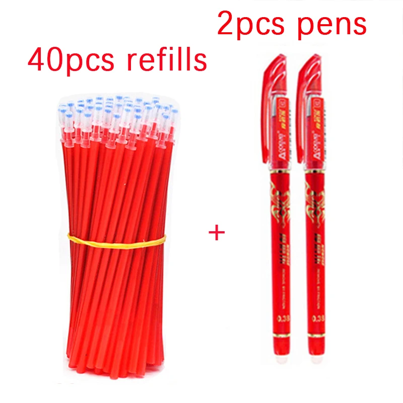 Erasable refills Kawaii Crasable pen set Brazil | Gel Pens