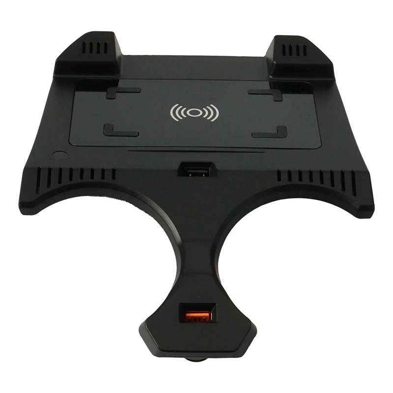 Автомобильное беспроводное зарядное устройство QI для телефона быстрое панель