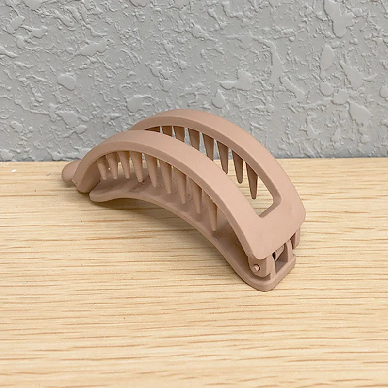 1 шт. матовые заколки для волос в виде банана женщин Шпилька корейские заколка