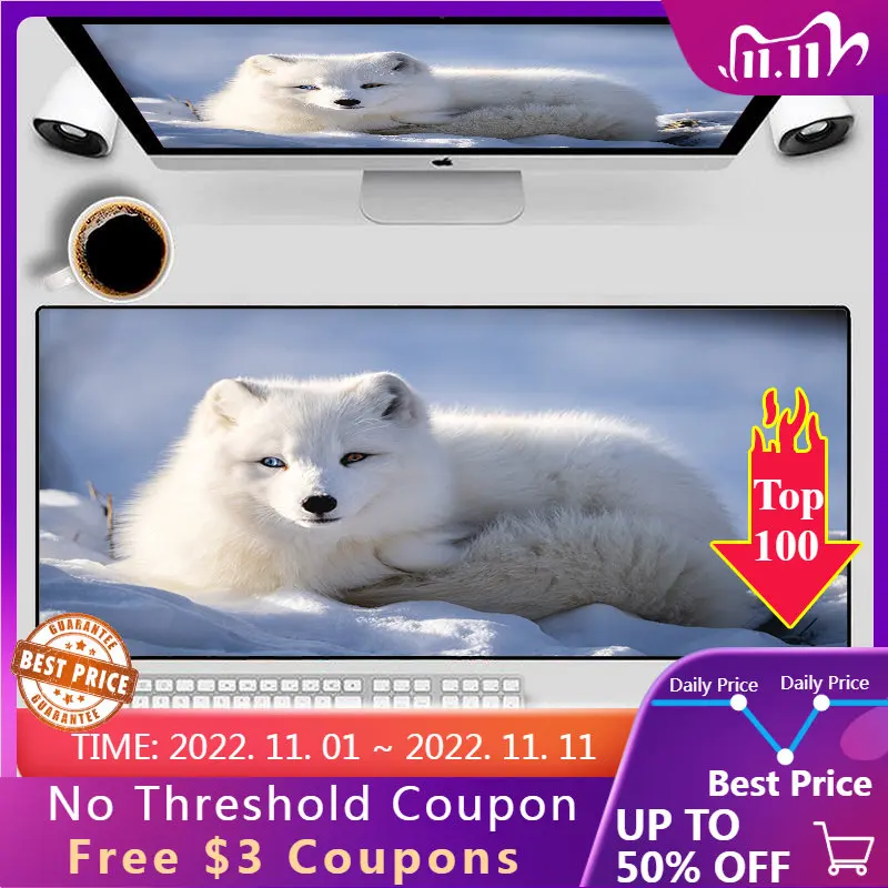 

Cute Little Animal XXL Large Mouse Pad Anime Game Home Cool Mouse Pad Notebook Desktop Computer Accessories Game Anime Desk Pad