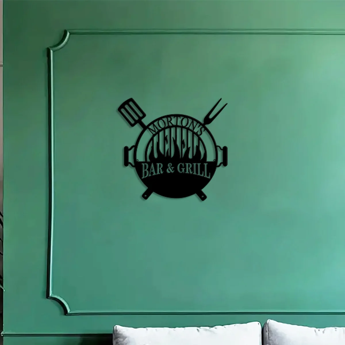Персонализированный металлический знак на заказ для бара и гриля название