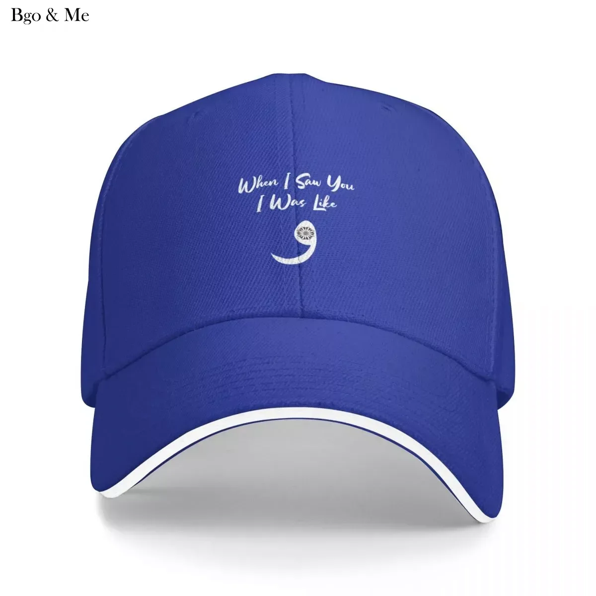 

2023 New When Saw You Was Like Wow Arabic Calligraphy Baseball Cap Thermal Visor Rugby Women Hats Men'S