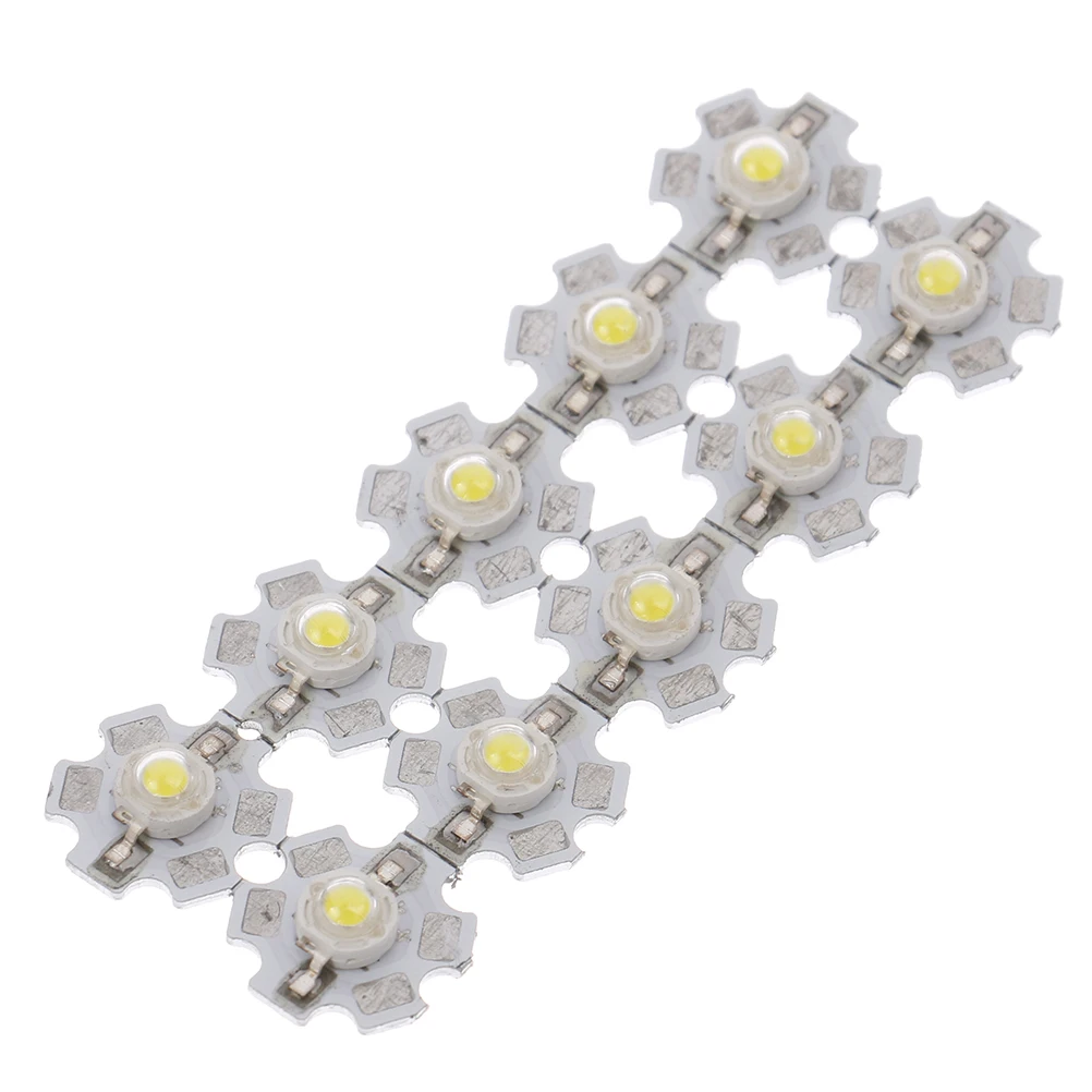 

10Pcs 1W LED high power LED white light pearl white high power LED
