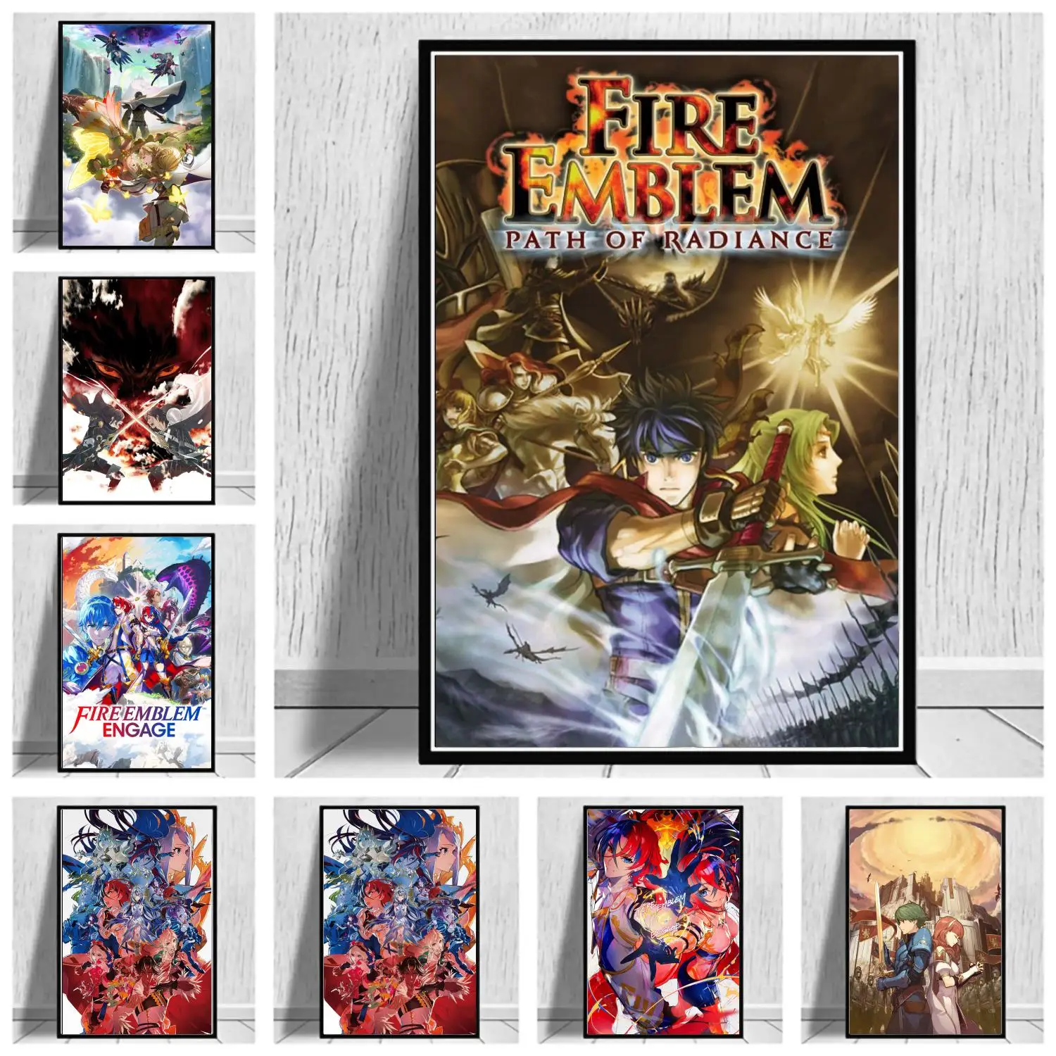 

Fire Emblem Engage Canvas Painting Posters and Prints Wall Art Picture Home Living Room Decor