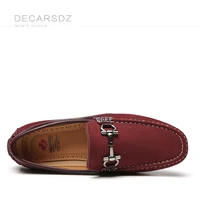 DECARSDZ Loafers Shoes Men 2023 Summer Clasicc Comfy Man Flat Moccasin Fashion Shoes Men Slip-on Boat Shoes For Men Casual Shoes 5