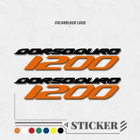 motorcycle bike body helmet fuel tank waterproof reflective decals 3d new logo stickers for aprilia dorsoduro 1200 dorsoduro1200