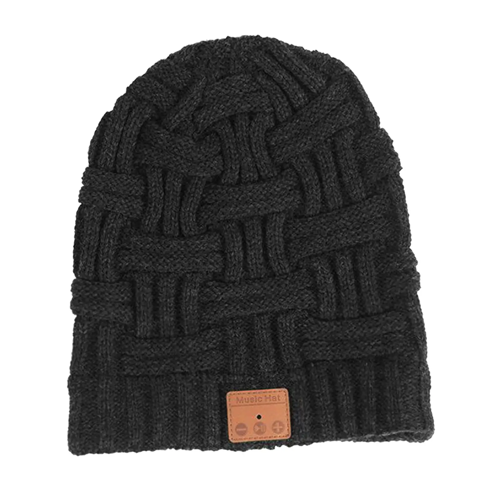 

Bluetooth Knitted Beanie Soft Washable Headphones Knitting Hat Cap Hats Gift