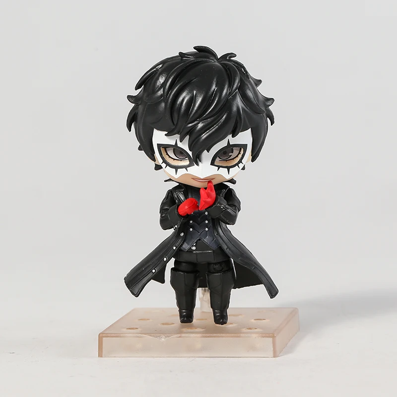 P5 Persona 5 Joker 989 Q версия ПВХ экшн-фигурка Коллекционная настольная модель игрушки