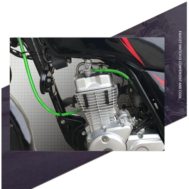 

Universal Hose Petrol Fuel Line Durable Colorful Rubber Soft Tube High Temperature Resistant Hose Gas Oil Pipe Motorcycle Parts