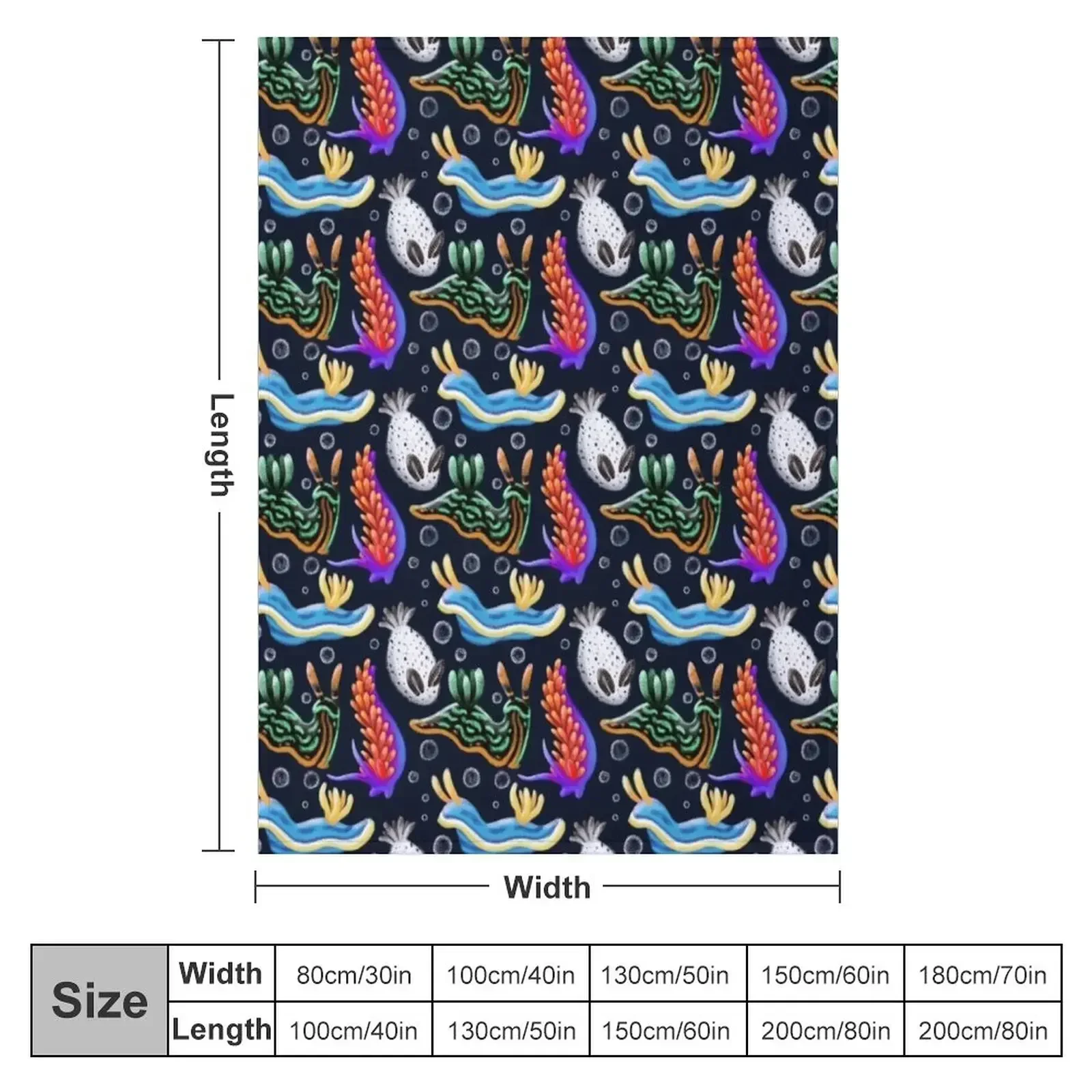 Одеяло Nudibranchs для малышей тонкие одеяла дивана