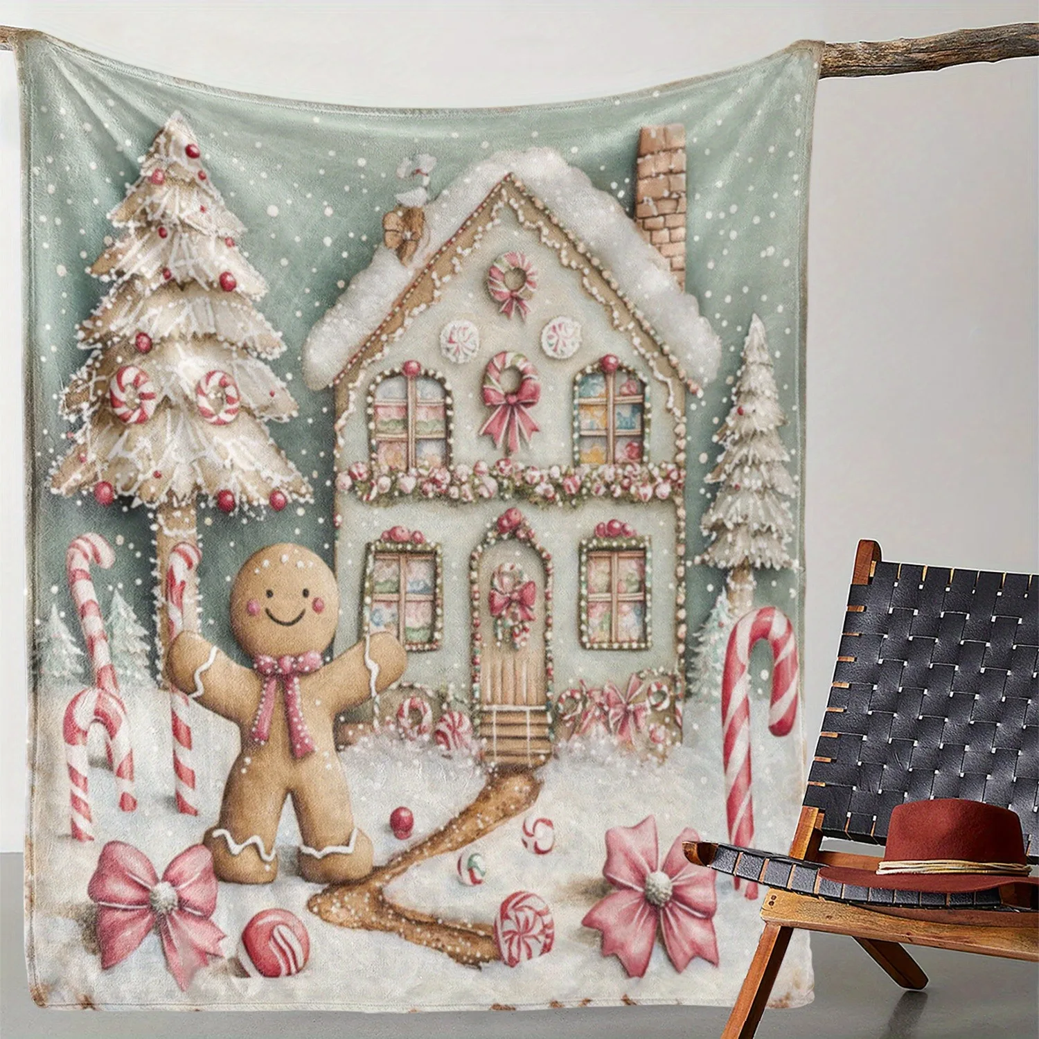 

Рождественское одеяло Flannel Disney 100% полиэстер