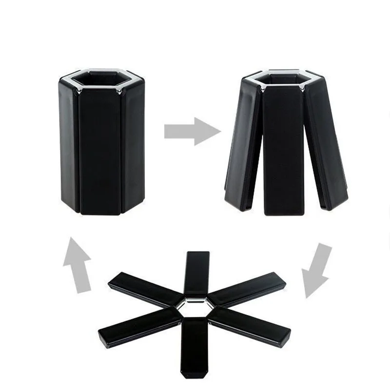 

Коврик для кастрюли Подставка для столовых приборов Подставка Складная теплоизоляция Высокотемпературные кастрюли и сковородки Кухонные гаджеты