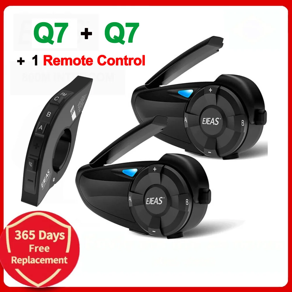 

Bluetooth 5,1-гарнитура для мотоциклетного шлема, 7 динамиков