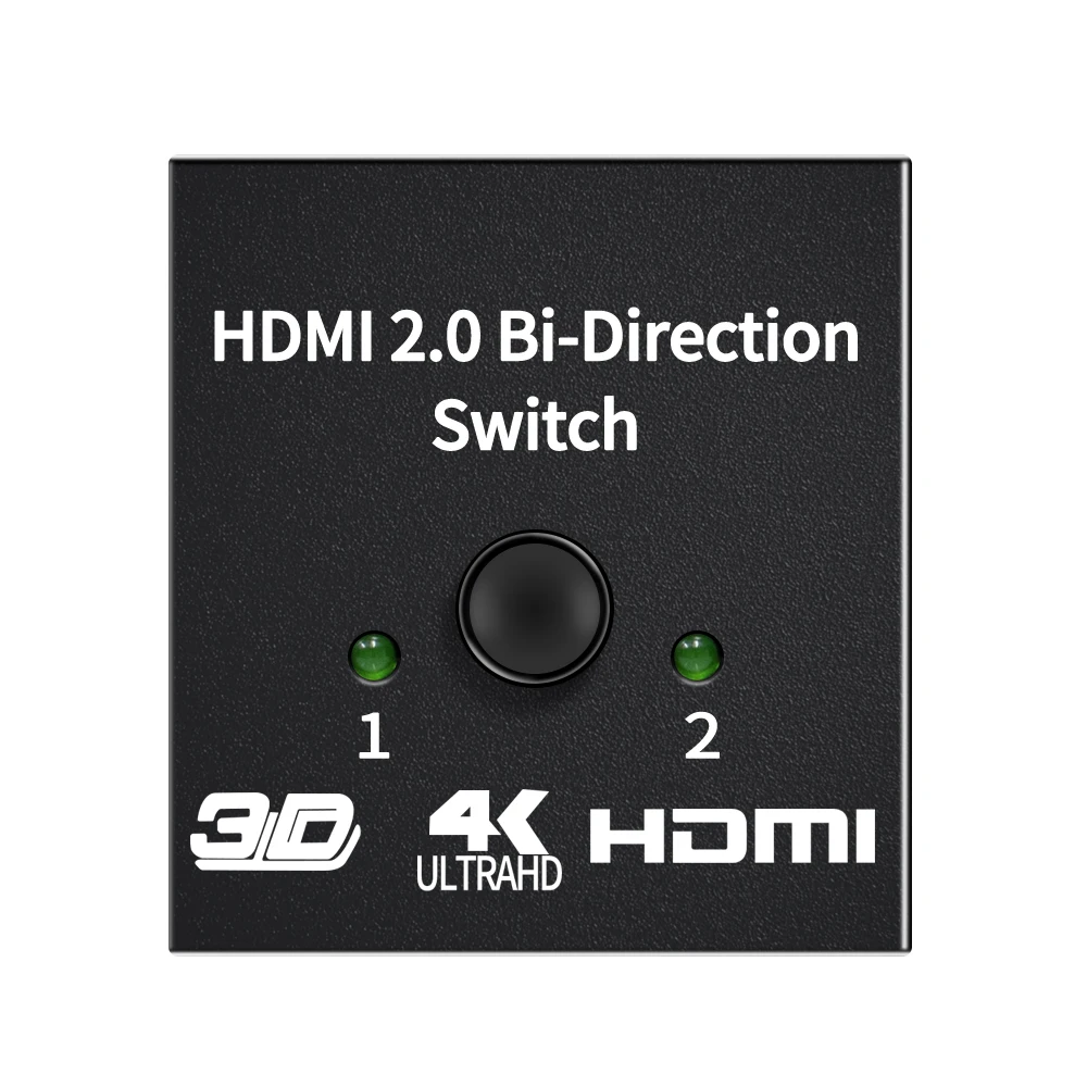 HDMI-compatible Splitter 4K Switch KVM Bi-Direction 1x2/2x1 HDMI-compatible Switcher 2 in1 Out for PS4/3 TV Box Switcher Adapter images - 6