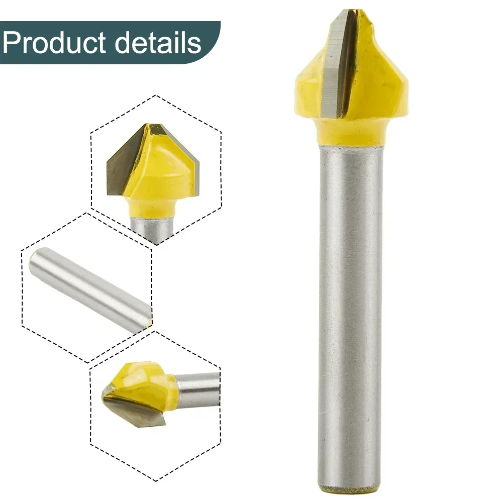 Производительность резки MDF акриловая гравировка и фаска фреза 6 мм хвостовик