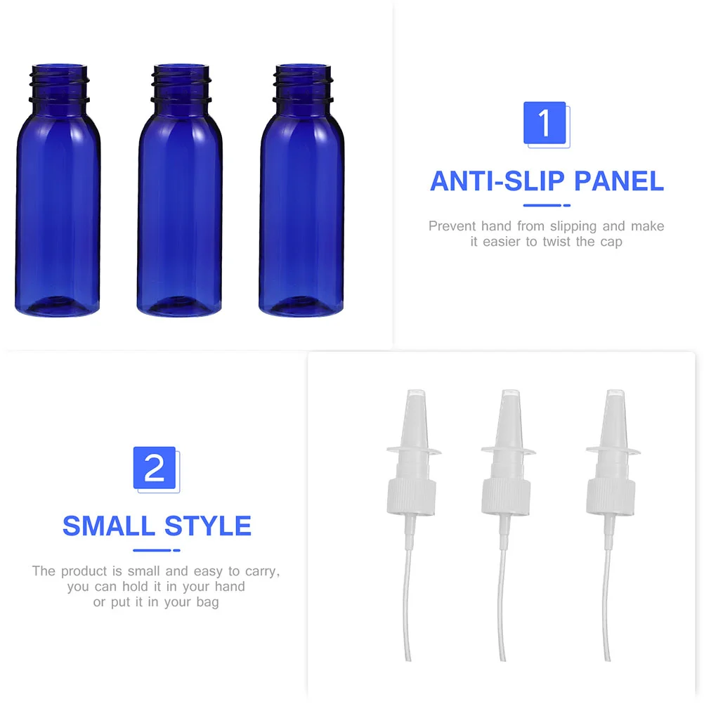 6 шт. круглая бутылка на плечо с распылителем для носа распылитель волос Mister