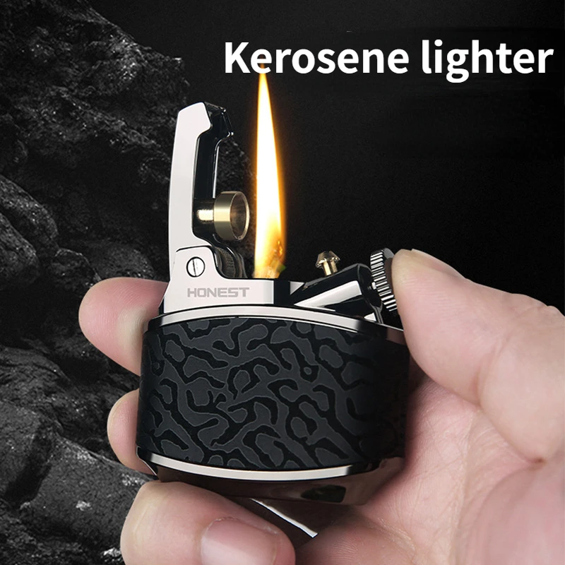 Новинка высококлассная старомодная ретро керосиновая Зажигалка для сигарет с