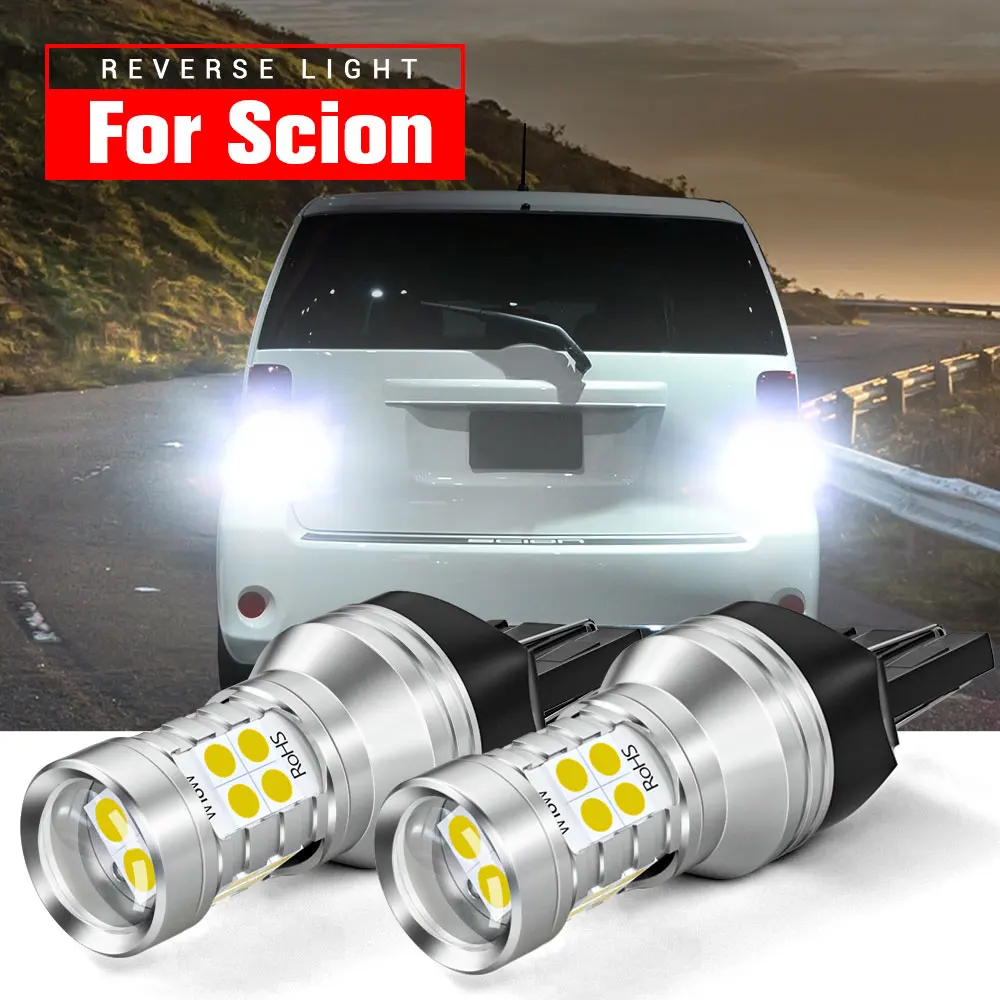 

2pcs LED Reverse Light Lamp Backup Blub W21W 7440 T20 Canbus Error Free For Peugeot 4007 2007 2008 2009 2010 2011 2012 2013