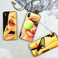 hard mobile phone case for iphone 11 pro 13 12 mini xs max cover 7 8 plus xr 10 funda 6s 5 x attractive girl se 2020 shell coque