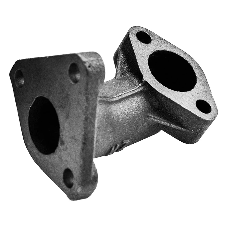 Подходит для двигателя GX240 GX270 8HP 9HP глушитель в сборе с частью выхлопной трубы