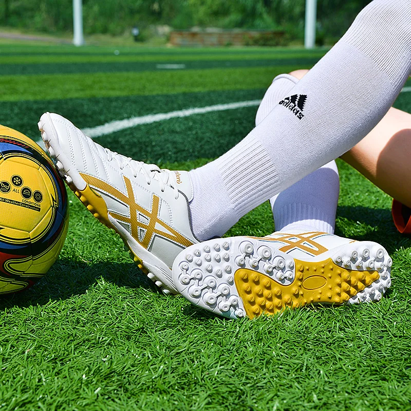Футбольные бутсы сломанные гвозди тренировочные кроссовки TF шипы AG для взрослых