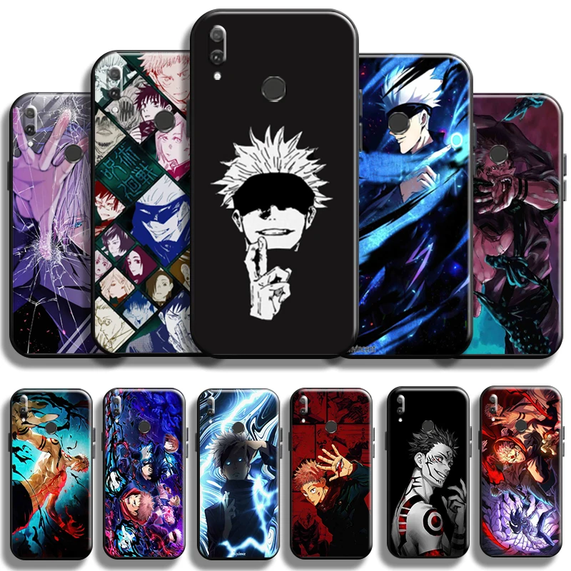 

Jujutsu Kaisen Itadori Yuji For Huawei Y9 Prime Y9 2019 Y9A Phone Case Black Coque Soft Funda TPU Carcasa Cases Back