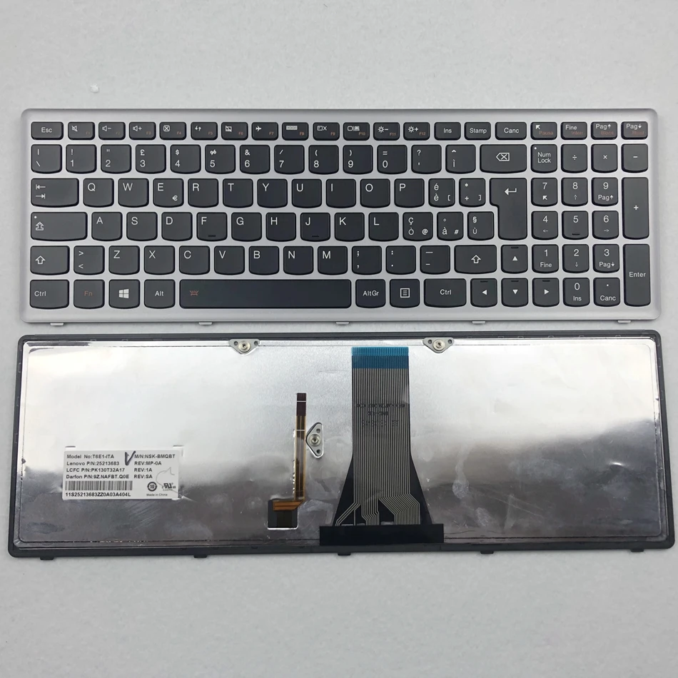 

Italian Backlit Laptop Keyboard For Lenovo IdeaPad FLEX 1515D G500C G500H G500S G505S S500 S500C S500T IT Layout