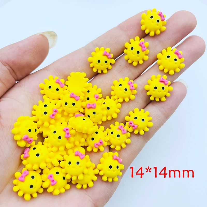 

Кабошоны из полимера Kawaii Lovely Little Sun 20 шт