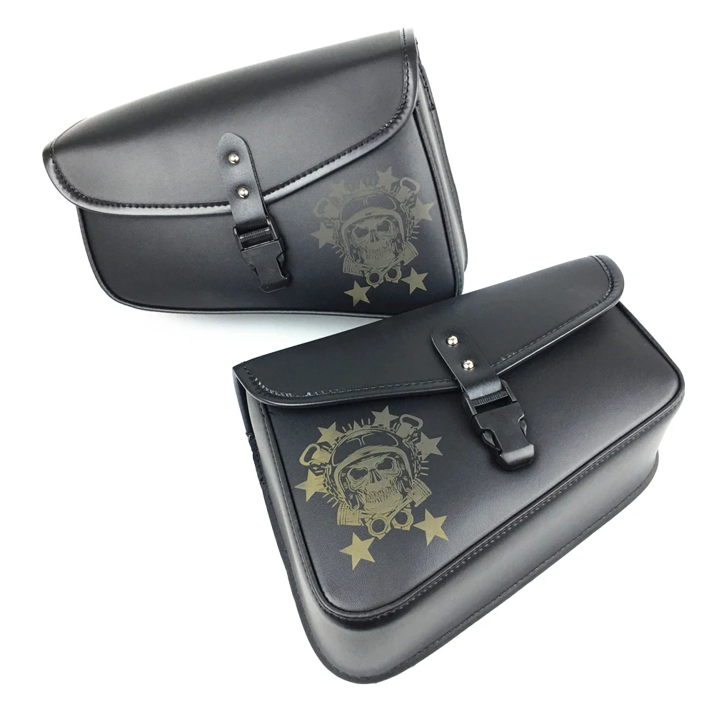 Универсальные мотоциклетные Сумки на седло Боковая Сумка для хранения багажа