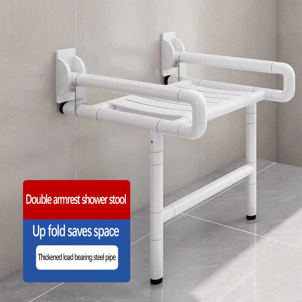 

Стул настенный для ванной комнаты, складное Доступное сиденье для унитаза, для ванной комнаты
