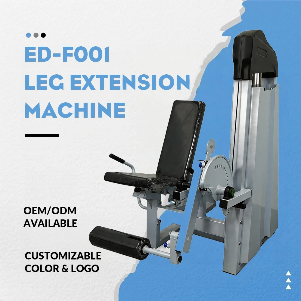 Фото Тренажер для разгибания ног EdeFit ED-F001 коммерческого назначения, стальной, с сиденьем, нагрузка 70 кг, экологичный, многофункциональный №2
