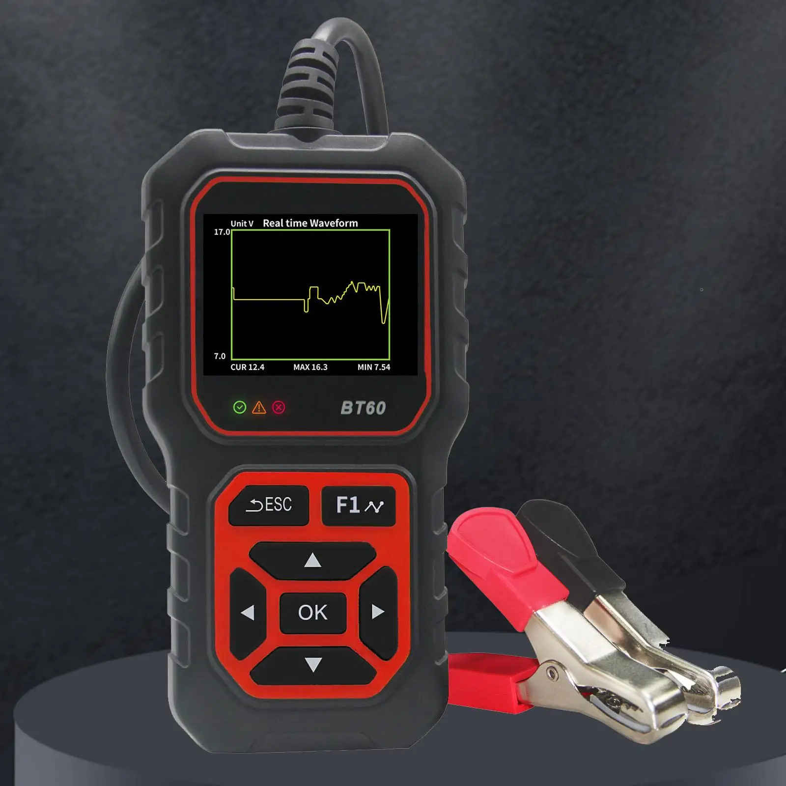 Универсальный тестер BT60 для автомобильных аккумуляторов портативная цифровая